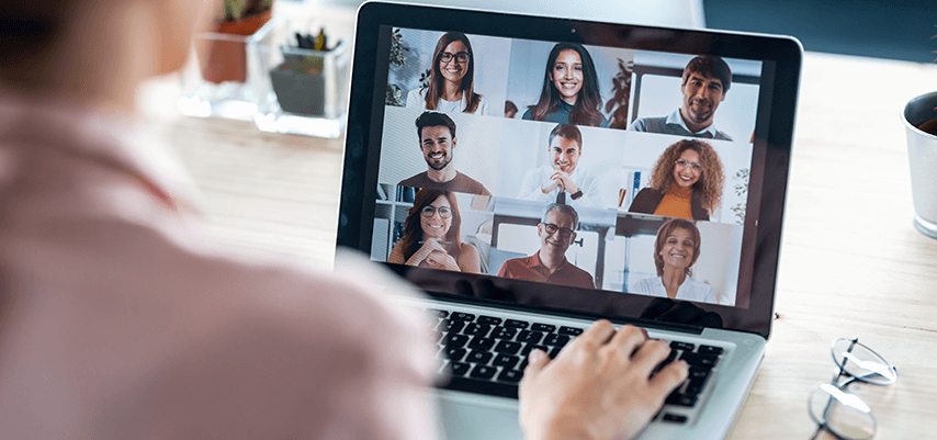 Homeoffice online meetings